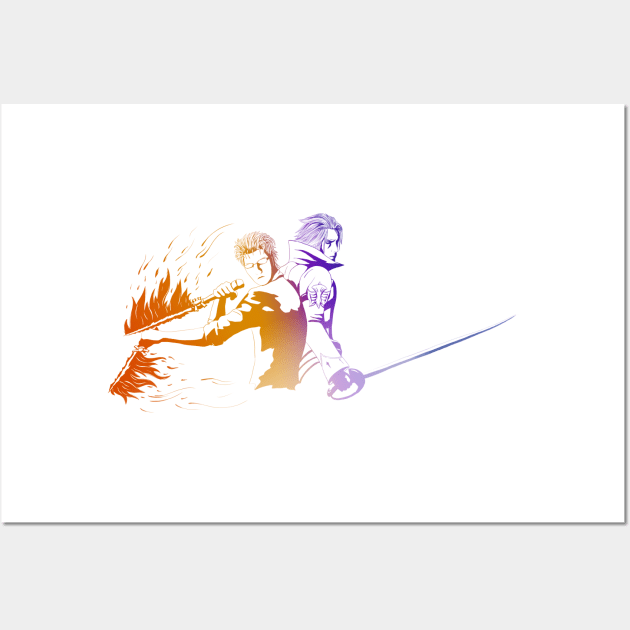 Ignis and Ravus (Episode Ignis) Wall Art by Silveretta